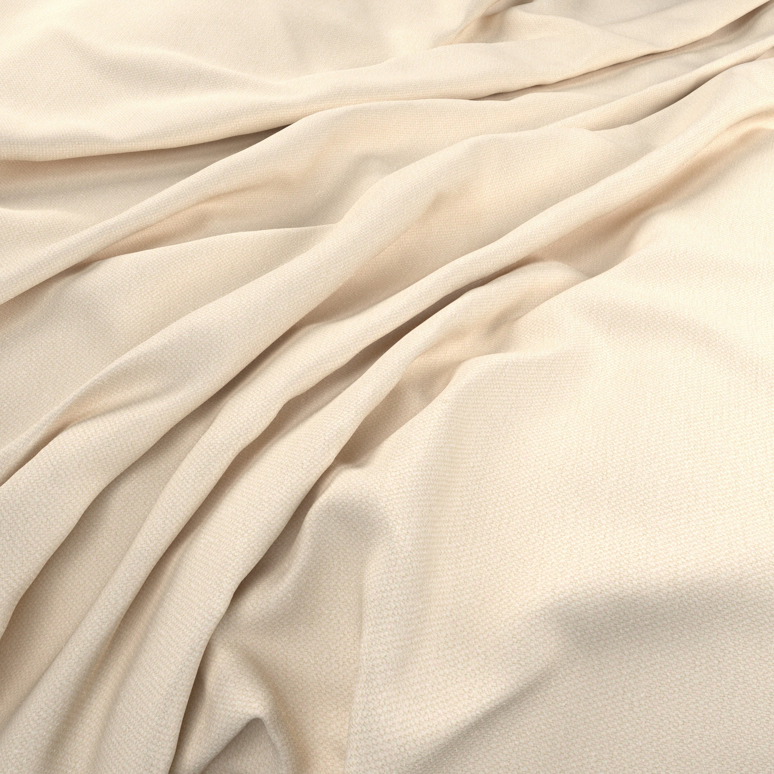 Ivory Oxford Cotton