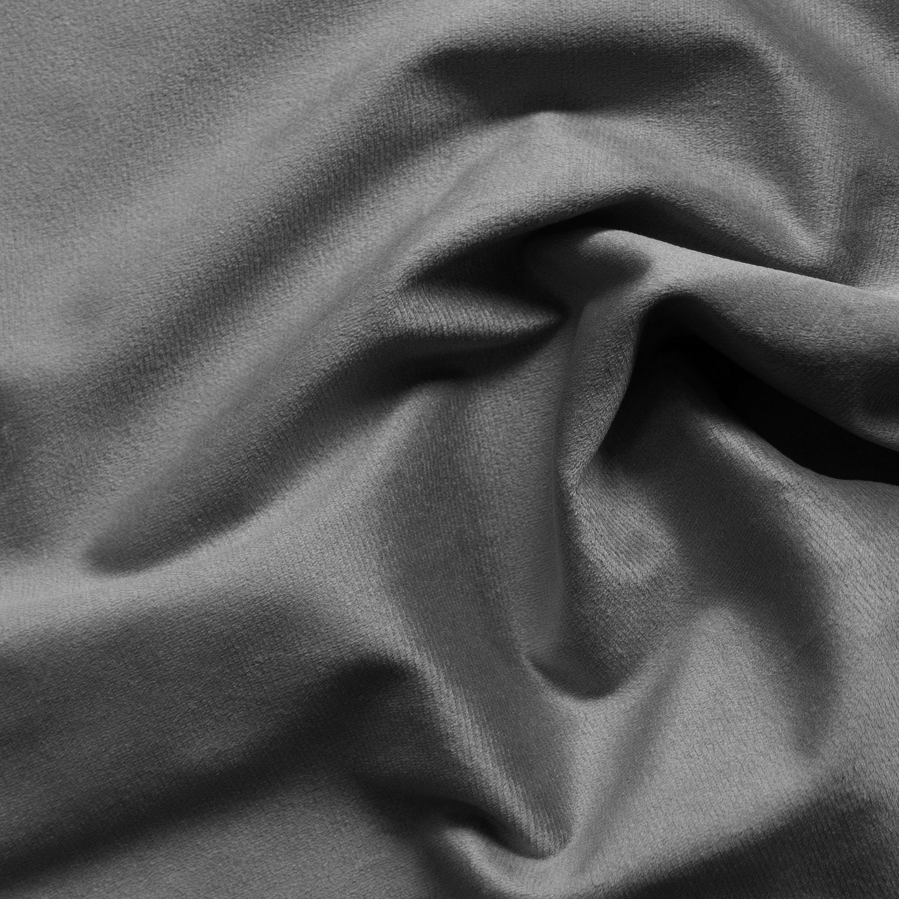 Silver Plush Velvet