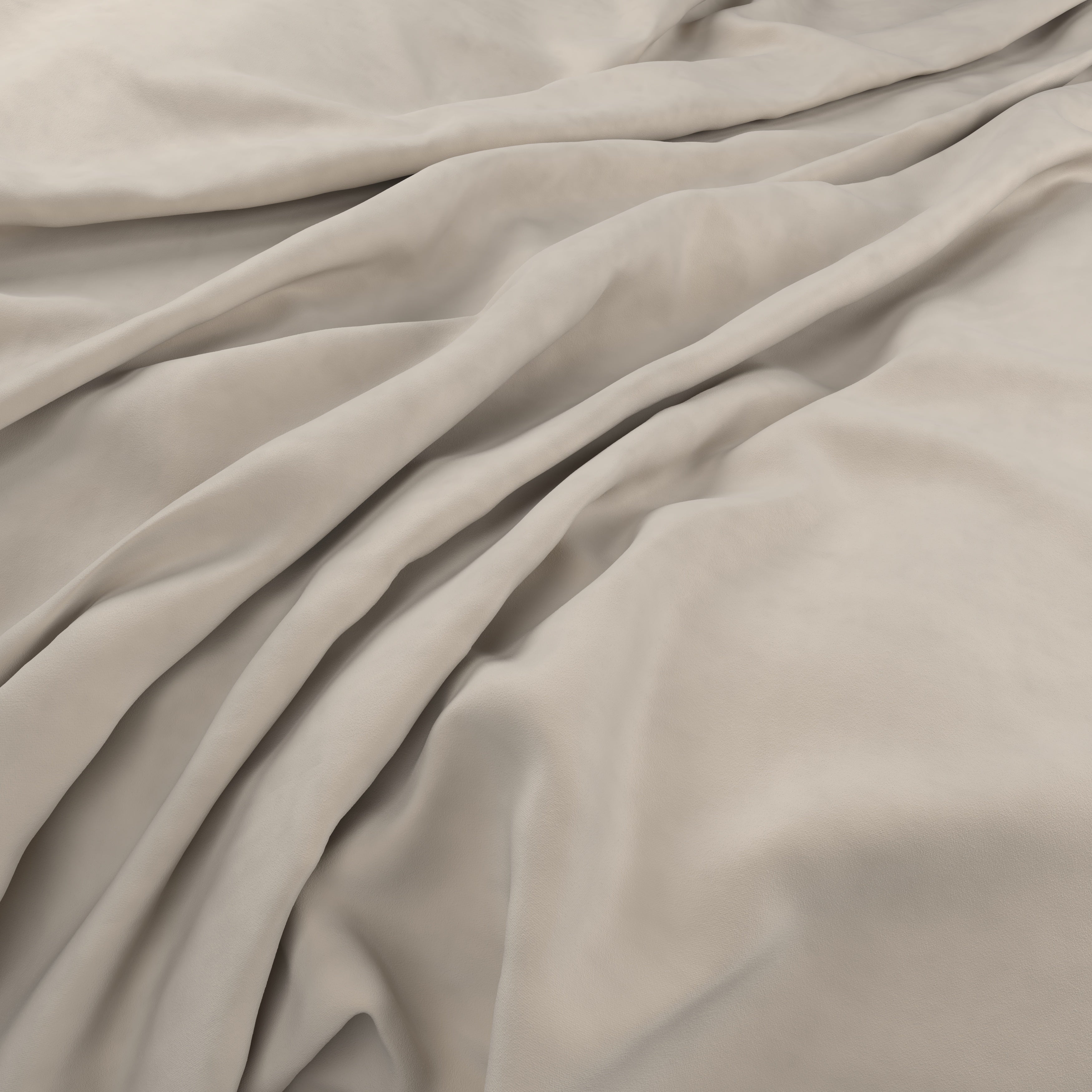 Silver Plush Velvet